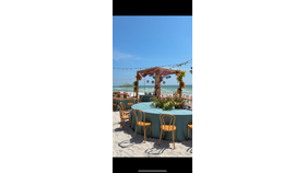 Image of a 10'x10'x10' Natural Stained Trellis