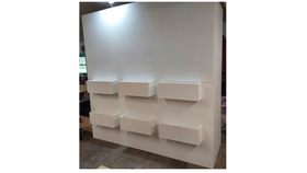 Image of a Floral Box Wall
