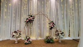Image of a Curtain Lights - LED Twinkle String Light Curtain 16.5ft