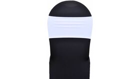 Image of a Chair Sash - White Spandex Band