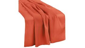 Image of a Chiffon Orange Rust 27" x 116" Runners