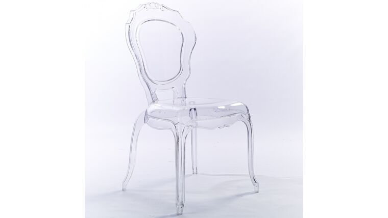 Chair, Acrylic Ghost Chair - Regal : goodshuffle.com