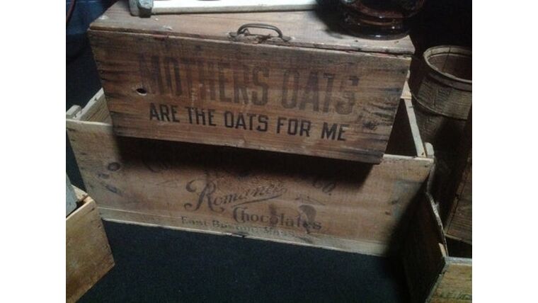 Large Vintage Romance Chocolate Crate (#1055A) : goodshuffle.com