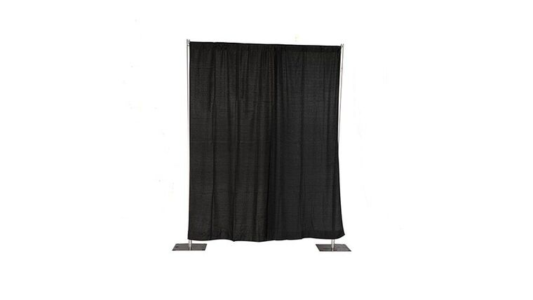 Pipe & Drape rental from NCW Event Rentals, available in Wenatchee, Cle Elum, Chelan and Leavenworth Washington