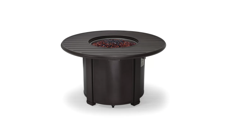 Outdoor Propane Fireplace rental from NCW Event Rentals, available in Wenatchee, Cle Elum, Chelan and Leavenworth Washington