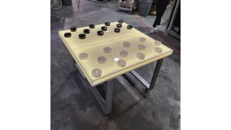 Checkers Table Game