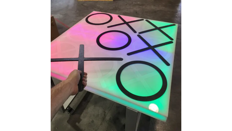 Tic-Tac-Toe LED