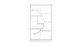 Image of a Etagere / Back Bar - White - 9-Shelf