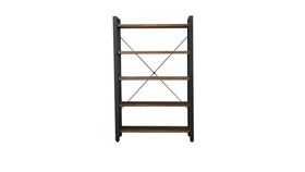 Image of a 5 Tier Rustic Wood Etagere