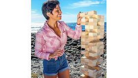 Image of a Giant Jenga