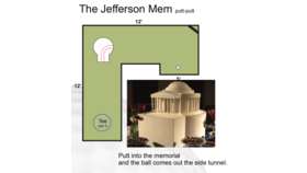 Image of a The Jefferson Memorial Putt Putt