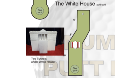 Image of a The White House Putt Putt