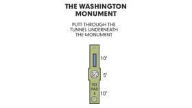 Image of a The Washington Monument Putt Putt
