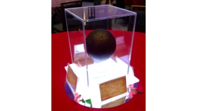 Image of a 1812-1814 Fort McHenry Cannonball Centerpiece