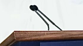 Image of a 18" Slim Line Lectern Mic