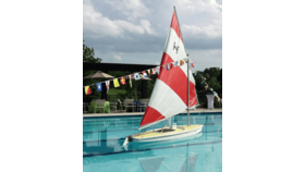 Image of a 14' Sunfish Sailboat