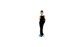 Image of a Cardboard cutout of Audrey Hepburn 6ft Tall