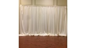 Image of a Ivory Drape (Solid) 22'