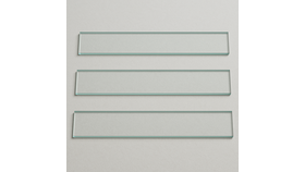 Image of a Glass for Mirrored 3 Tier Shelf