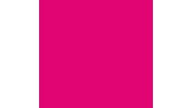Image of a 108" Polyester Round Fushia Tablecloths
