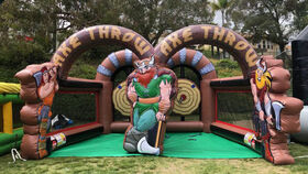 Image of a Inflatable Axe Throw