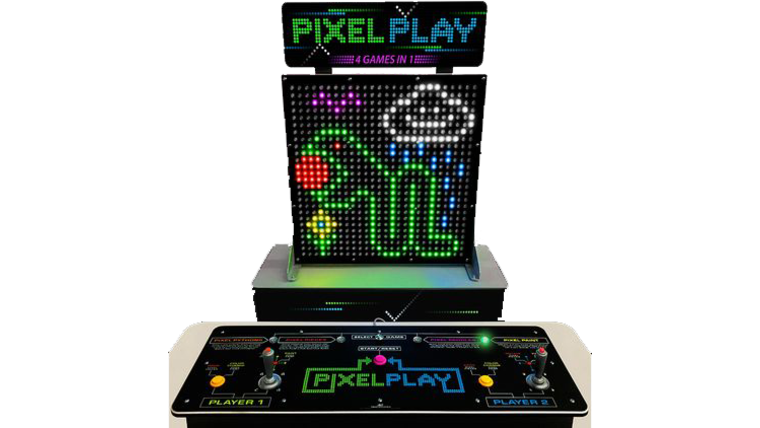 Giant Tetris, Snake and Pong : goodshuffle.com