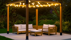 Image of a 48'x12'x12' Pergola