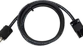 Image of a 25' Black 12/3 AC Power/Stinger Cable Rental