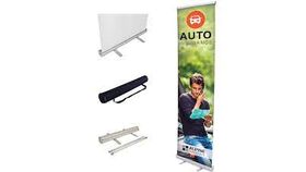 Image of a 23" x 60" Banner Stand