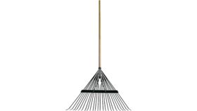 Image of a 24" Spring Rake with 48" Wood Handle Rental