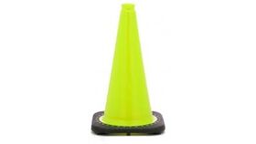 Image of a 18" Traffic Safety Cone (3 LB) - Lime