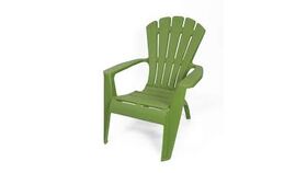 Image of a Adirondack Chair - Pea Green Resin