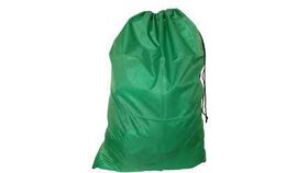 Image of a 30" x 40" Polyester Laundry Bag Rental - Green