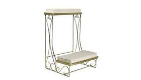 Image of a Bass Side By Side Single Kneeling Bench Rental - Gold Leaf