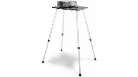 Image of a 17" x 25" Da-Lite Deluxe 425 Project-o Stand Projection Table Shelf