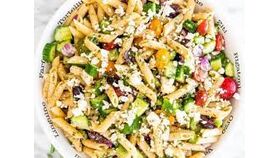 Image of a Large Greek Pasta Salad Purchase (Serves 35)