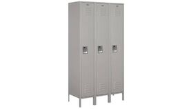 Image of a Single Tier - 3 Wide Locker Room Lockers