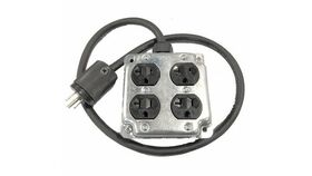 Image of a 50' - Metal Quad Box 12/3 SJOOW Extension Cable