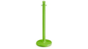 Image of a 40"H Safety Green Plastic Stanchion Post Only