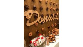 8' x 8' Wood Donut Wall image