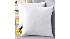 Image of a 18 X 18 Inch Linen White Pillow Cushion