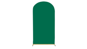 Image of a 6.6 FT Arch Cover - Emerald Green
