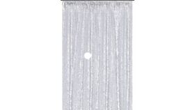 Image of a 10ft   Silver Glitz Mesh Sequins Panel/Drape