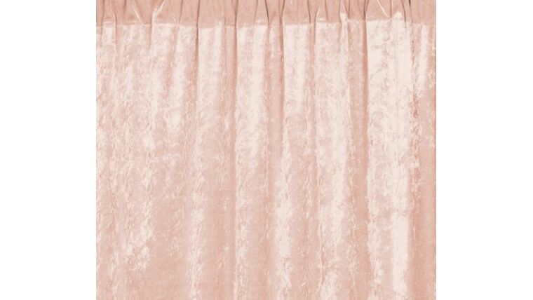 10ft Blush Penne Velvet  Fabric Panel : goodshuffle.com