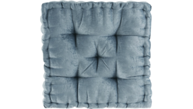 Image of a Blue Floor Cushion