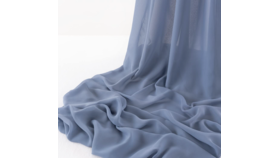 Image of a Dusty Blue Organza Fabric