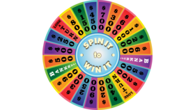 Image of a Spin It To Win It Game Show