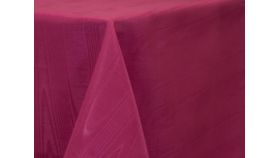 Image of a 108" Round Fuchsia Bengaline Linen