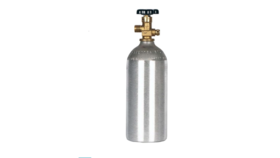 Image of a 2.5  lbs CO2 Cylinder Tank