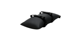 Image of a 50 lb. Black Sandbags